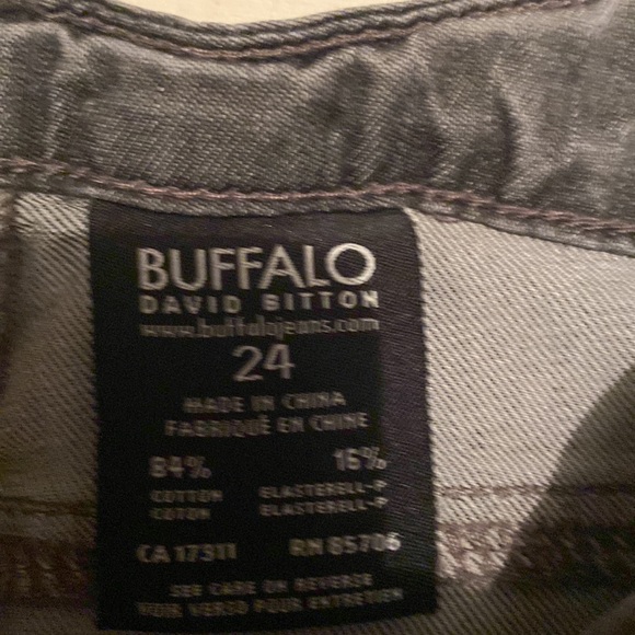 Buffalo jeans, David Bitton beautiful washed out gray - Picture 7 of 7